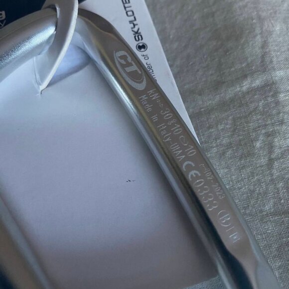 D Shape Carabiner Snap Hook Made in Italy - Picture 2 of 8